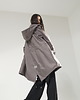 kurtki damskie Kurtka ocieplana/ płaszcz typu parka stone grey 4