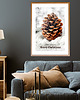 plakaty Plakat Frosted pine cone 1