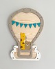 lampy do pokoju dziecka Lampka z drewna Balon niebieski NINKI WOOD 5