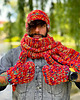 czapki i kapelusze męskie Męska czapka MERINO 50% EXPLORER ,,Czerwienie" 5