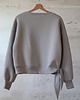 bluza bez kaptura damska BluzaOVERSIZE DAMSKA SZARY KRÓLIK Z USZAMI 1