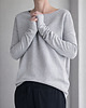 bluza bez kaptura damska Gruby Wąski rękaw Szary 3