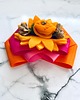broszki Brosza z kolekcji FOLK Flowers z kolorowym kwiatem New 2