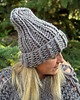 czapki damskie Beanie handmade 2