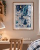 grafiki i ilustracje PLAKAT pokój dziecka zimowa ilustracja zwierzęta lisy Polarne 7