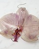 kolczyki z żywicy Kolczyki z kwiatów orchidei 2