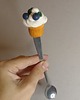 kubki Łyżka z dekoracją "Muffin" 1