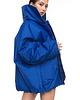 kurtki damskie Kurtka typu bomber oversize indigo 2