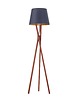 lampy podłogowe Drewniany trójnóg w stylu glamour ANDORA GOLD 4