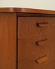 biurka Biurko tekowe, duński design, lata 70,  H.P. Hansen,  Randers M 4