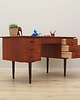 biurka Biurko tekowe, duński design, lata 70, produkcja: Dania 2