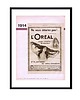 plakaty Plakat Dwie oprawione reklamy L'Oreal - z 1914 i z 1964 r 2