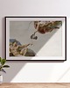 plakaty Plakat poziomy Stworzenie kawy - Kolaż Fine Art 2