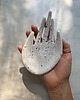 pojemniki na biżuterię Ceramiczna Łapka Handmade na Pierścionki w Niebieskie Ciapki 5