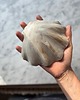 pojemniki na biżuterię Podstawka na Biżuterię Palo Santo Ceramiczna Muszelka Light Cream 4