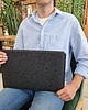 etui na laptopa POZIOMY filcowy pokrowiec MacBook ciemnoszare etui na laptopa 3