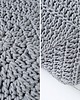 pufy do siedzenia Pufa Cosy Octan knitted szara 70cm dziergana 5