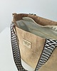 torby na ramię Torba T H E A Beige - mały shopper, beżowa zamszowa 1