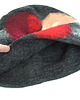 czapki damskie Czarny melanż czapka one size 5