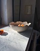 talerze, miski Ceramiczna Rustykalna Misa Skorupka Handmade XXL na Sałaty Beżowa 2