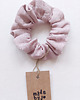 gumki do włosów 100% len, gumka/scrunchie/old rose 2