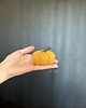 dodatki - różne Dynia ozdobna handmade, rozmiar S, kolor pomarańczowy - 1 szt. 4