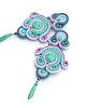 kolczyki soutache Turkusowa laguna 2 2