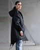 kurtki damskie Kurtka / płaszcz typu parka czarna 4