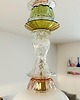 lampy wiszące Lampa wisząca szklana artdeco prl vintage retro żyrandol 2