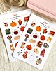 naklejki i wlepy Cozy Halloween - arkusz papierowych naklejek A6 1