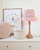 lampy do pokoju dziecka Różowa lampka nocna z podstawką - Baletnica 1