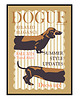 obrazy i plakaty do pokoju dziecięcego Plakat Dogue 2