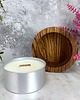 świeczniki i świece Świeca sojowa zero waste w drewnie egzotycznym 230 ml 3