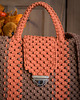 torby na ramię Makramowa torebka City Bag - mocha mousse/lisi 1