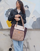 torby na ramię Sztruksowa duża torba Shopper Mocha 3