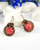 kolczyki wire wrapping Kolczyki z jadeitem 7