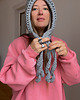 czapki damskie BONBON balaclava x bonnet grey babe 4