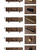 komody i szafki Komoda sideboard O-S03 drzwi przesuwne oraz 3 szuflady 1