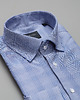 koszule męskie koszula męska bawełniana dł. rękaw niebieski slim fit 00255 176/182 38 1