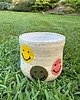 kubki Kolorowy kubek ceramiczny z uchem, happy face, uśmiech 2