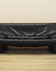 sofy i szezlongi Sofa skórzana czarna, włoski design, lata 60, produkcja: Włochy 1