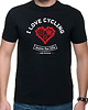 t-shirty męskie Koszulka T-SHIRT.  I love cycling 2