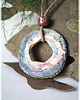 wisiory Kolorowy dwustronny wisior ceramiczny 2