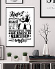 plakaty Plakat motywacyjny Marilyn MONROE napisy czarno-biały 2