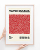 plakaty Plakat Czerwone kropki Kusama 1