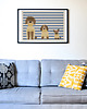 plakaty Psy w swetrach - plakat 50x70 cm fine art 6
