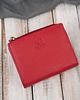 portfele damskie Portfel damski skórzany mały czerwony w orientacji poziomej z RFID SL-06-RD 2