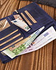 portfele damskie PORTFEL DAMSKI DUŻY SKÓRZANY VINTAGE GRANATOWY PAOLO PERUZZI T-134-HDB 6
