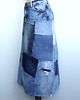 spódnice maxi Patchworkowa spódnica jeans r.42 2