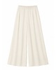 spodnie materiałowe damskie Spodnie ecru oversize YY600205 2